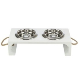 Trixie BE NORDIC Napf-Set MDF/Edelstahl - 2 × 04 l