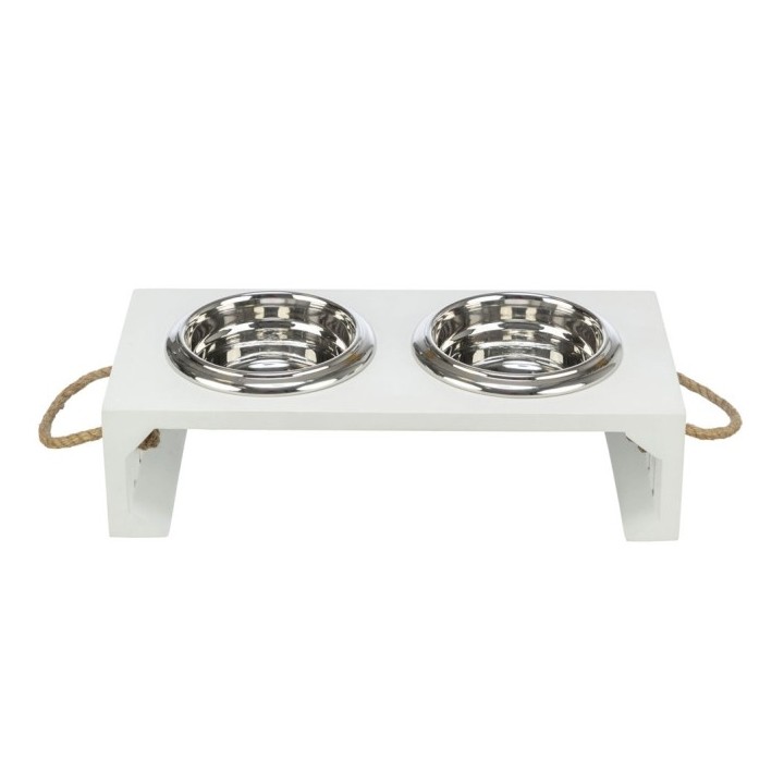 Trixie BE NORDIC Napf-Set MDF/Edelstahl - 2 × 04 l