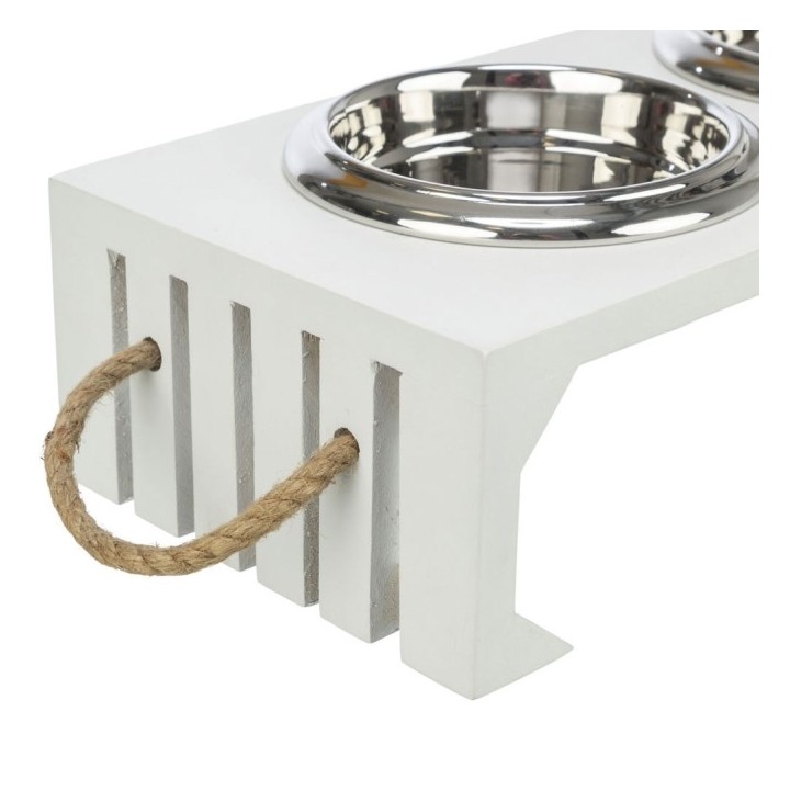 Trixie BE NORDIC Napf-Set MDF/Edelstahl - 2 × 04 l