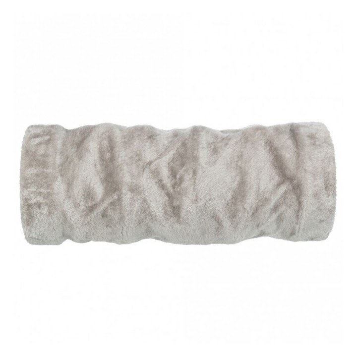 Trixie Crunch Plüschtunnel 60 cm - Grau