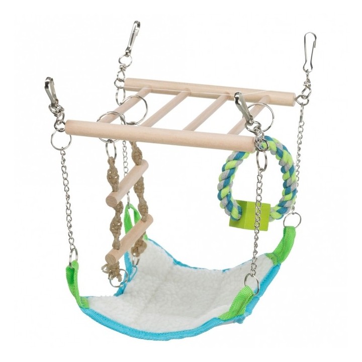 Trixie Hängebrücke mit Hängematte