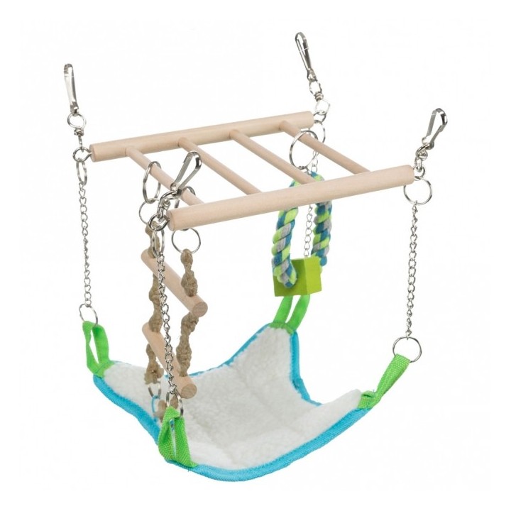 Trixie Hängebrücke mit Hängematte
