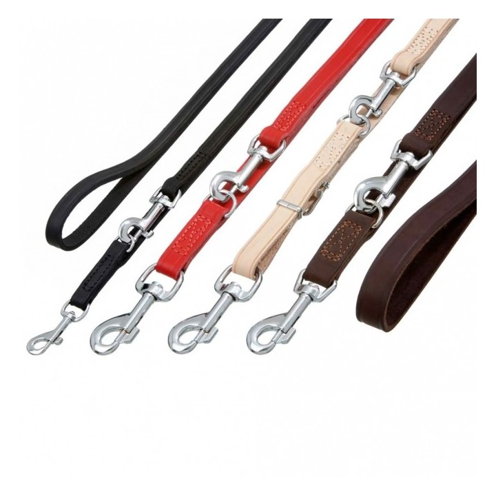 Karlie Rondo Führleine genäht - Rot 200cm/22mm
