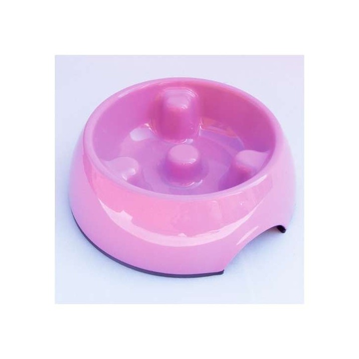 DOGIT Go-Slow Anti-Schling-Napf Rosa 140 ml