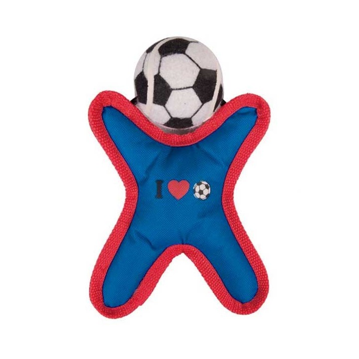 Karlie Flamingo Fußballfigur aus Nylon - Blau