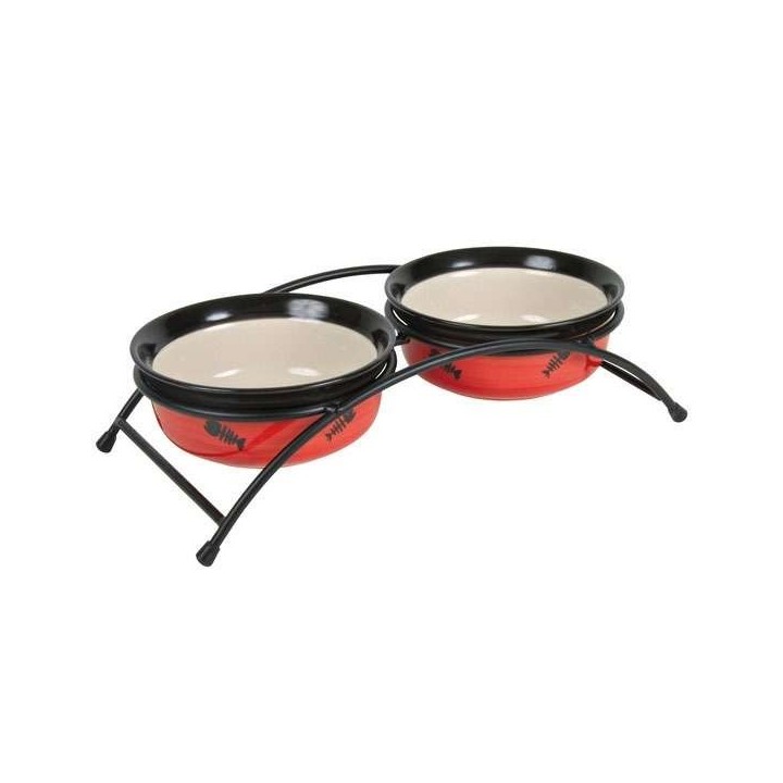 Trixie Eat on Feet Napf-Set Fische