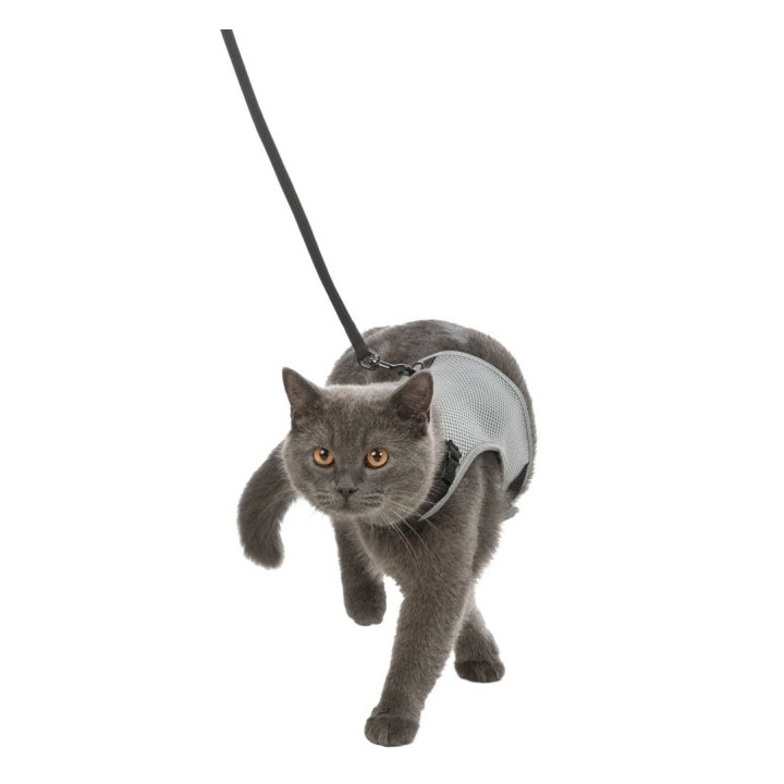 Trixie Katzen-Softgeschirr mit Leine