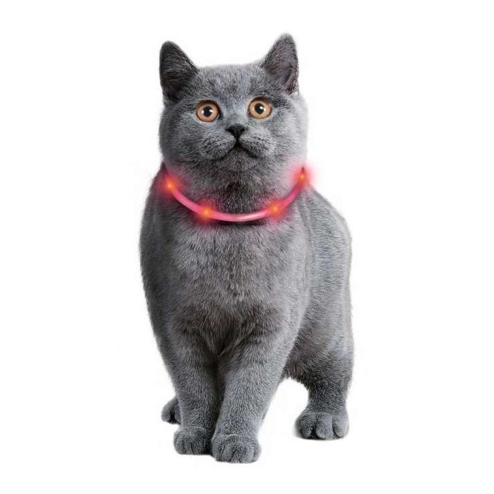 Karlie Visio Light Cat LED-Schlauch mit USB - Rot
