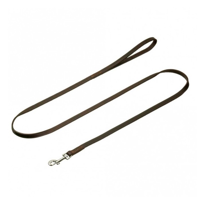 Karlie RONDO Leine genäht - Braun 160 cm / 16 mm