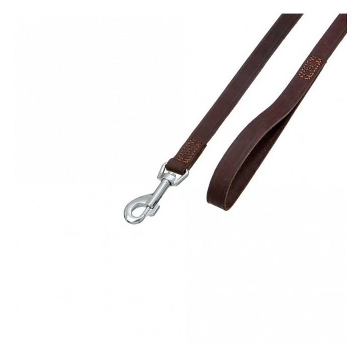 Karlie RONDO Leine genäht - Braun 160 cm / 16 mm