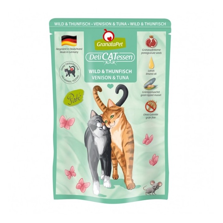 GranataPet Delicatessen Pouch Wild & Thunfisch 85 g