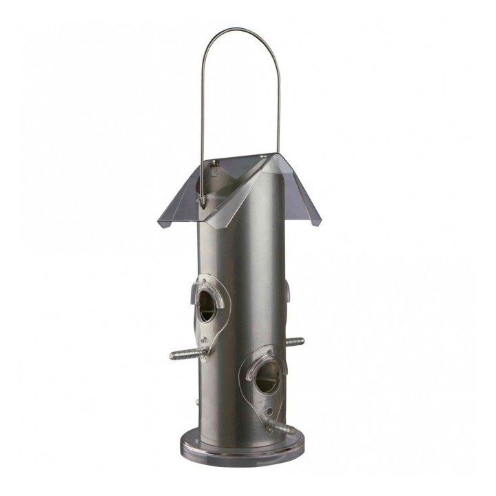 Trixie Außen-Futtersäule 800ml - silber