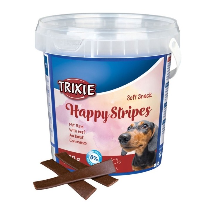 Trixie Soft Snack Happy Stripes 500g Eimer