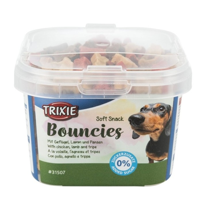 Trixie Soft Snack Bouncies Geflügel Lamm und Pansen - 140g
