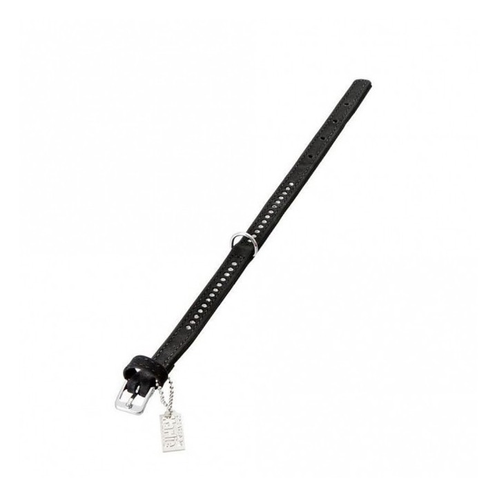 Karlie Buffalo Strass-Halsband - Schwarz 1-reihig 24cm/10mm