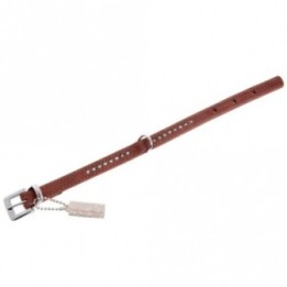 Karlie Buffalo Strass-Halsband - Braun 1-reihig 24cm/10mm