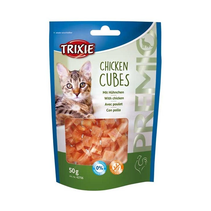 Trixie Premio Chicken Cubes - 50g