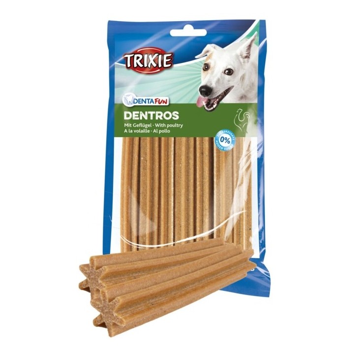 Trixie DENTAfun Dentros mit Geflügel7 Stück