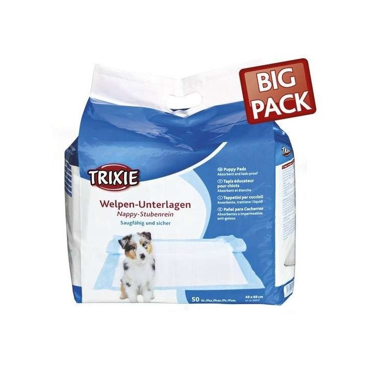 Trixie Welpen-Unterlage Nappy-Stubenrein 40x60cm - 50er
