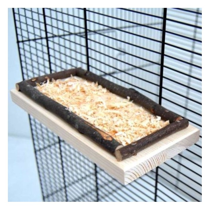 Vogelsitzbrett - 20 x 10 cm