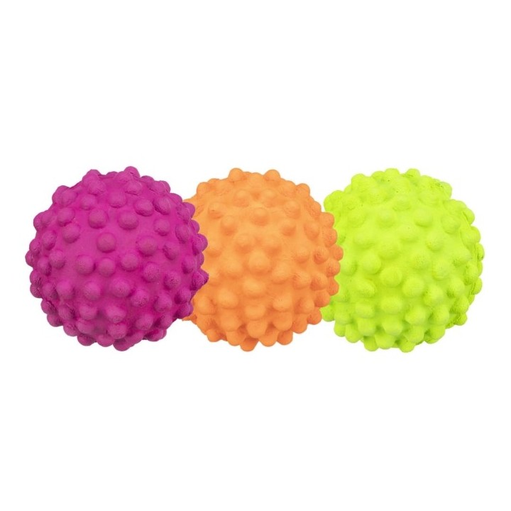 Trixie Neon-Igelball aus Moosgummi 7cm