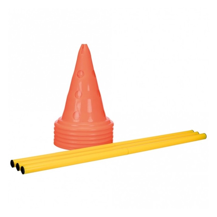 Trixie Pylonen-Hindernis 3er Set - ø 23 × 30 cm/78 cm