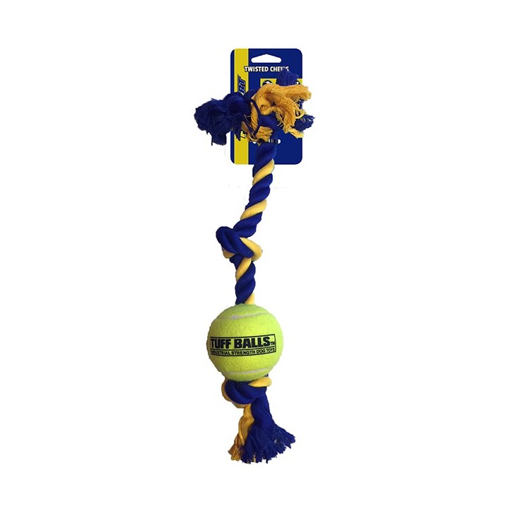 PETSPORT Mini-3-Knotenseil mit Ball