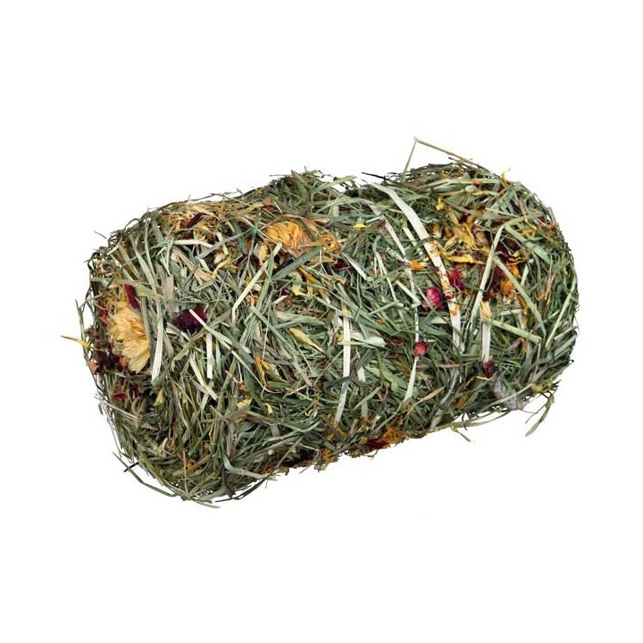 Trixie PURE NATURE Heuballen mit Blütenmix