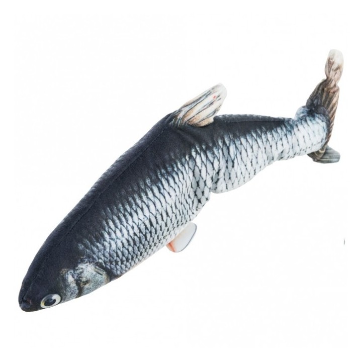Trixie Zappelfisch - grau 30 cm