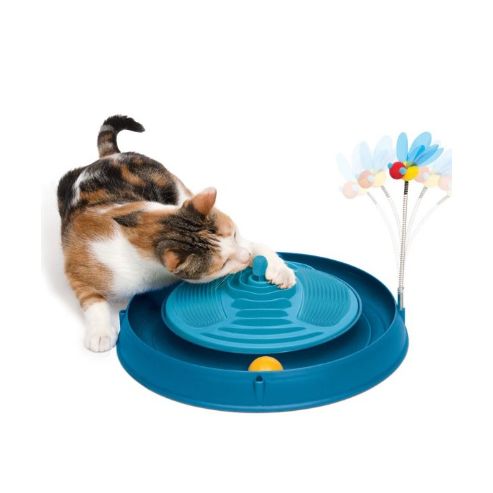 CATIT Play-n-Scratch mit Massagematte - Blau