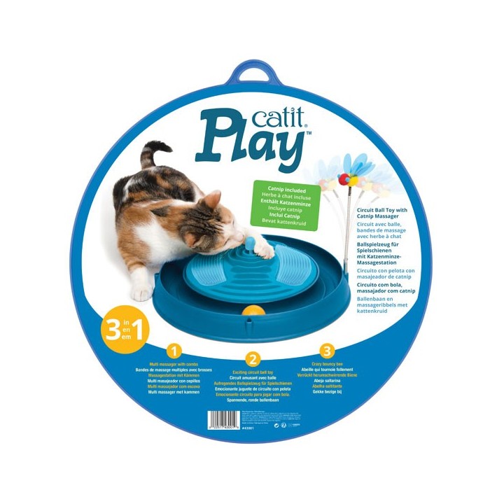 CATIT Play-n-Scratch mit Massagematte - Blau