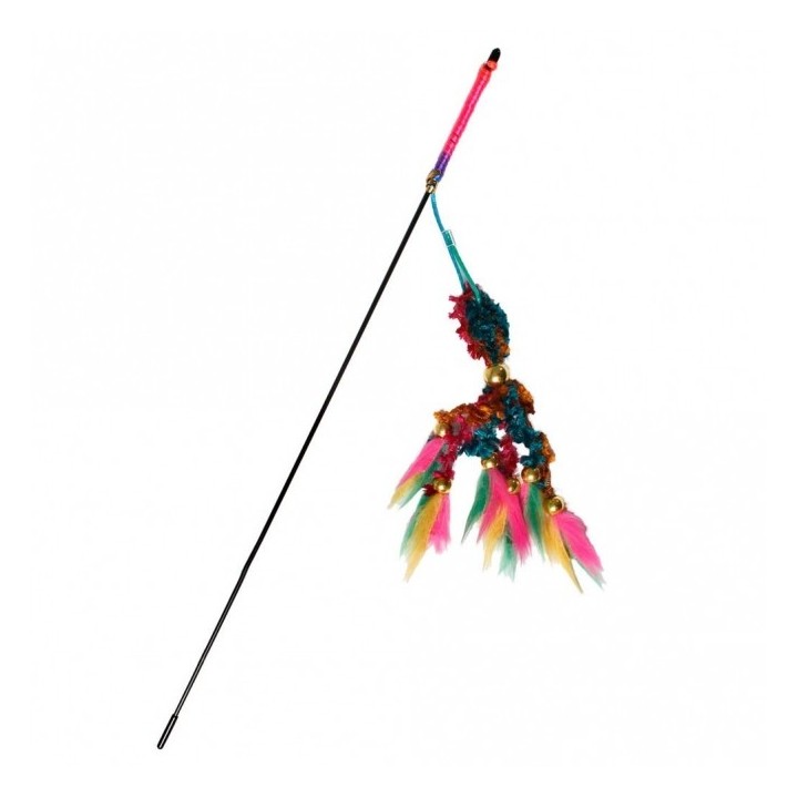 Karlie Flamingo Katzenangel mit Samtrute