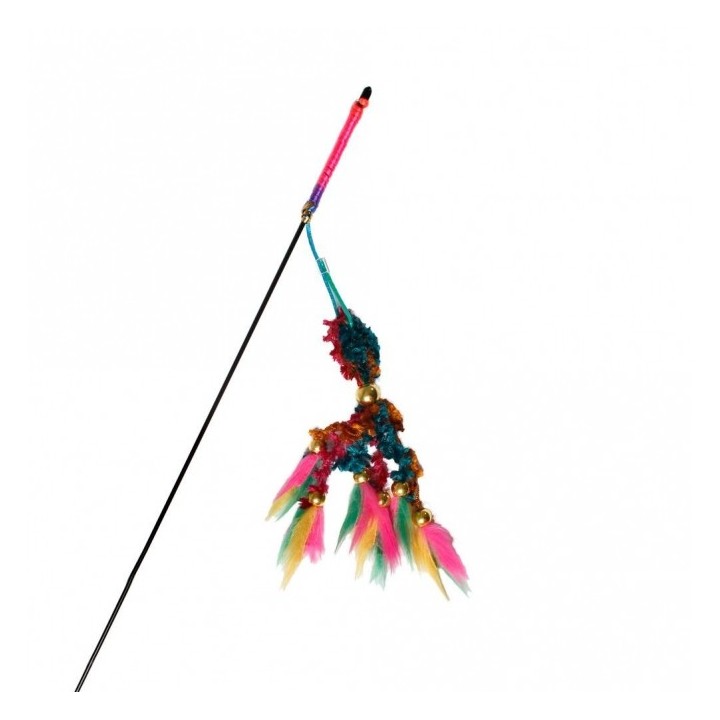 Karlie Flamingo Katzenangel mit Samtrute