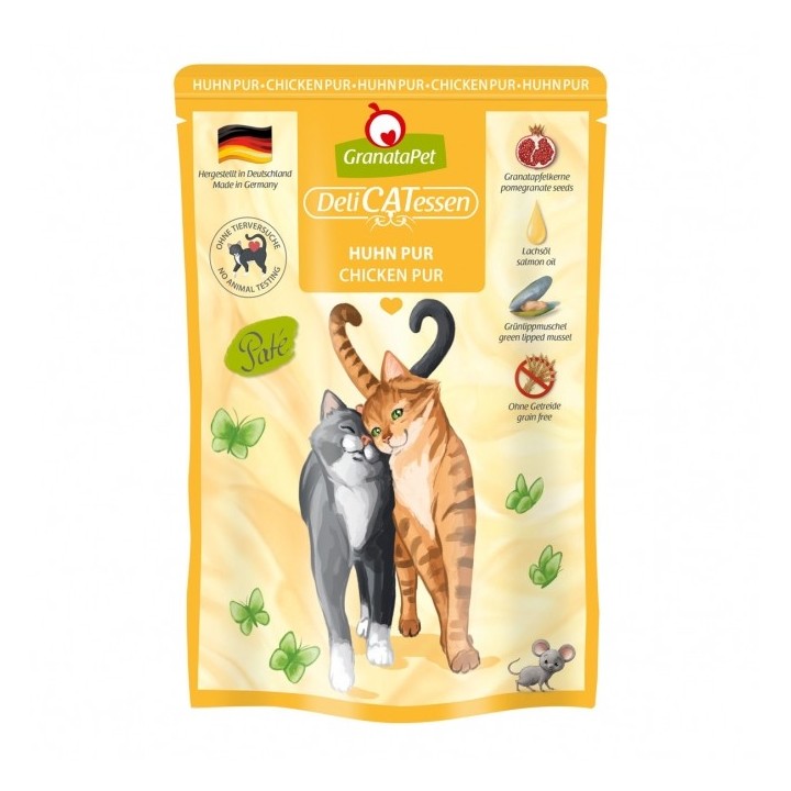 GranataPet Delicatessen Pouch Huhn PUR 85 g