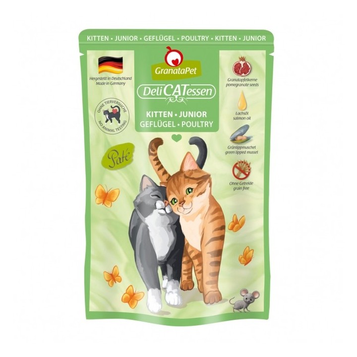 GranataPet Delicatessen Pouch Kitten Geflügel 85 g
