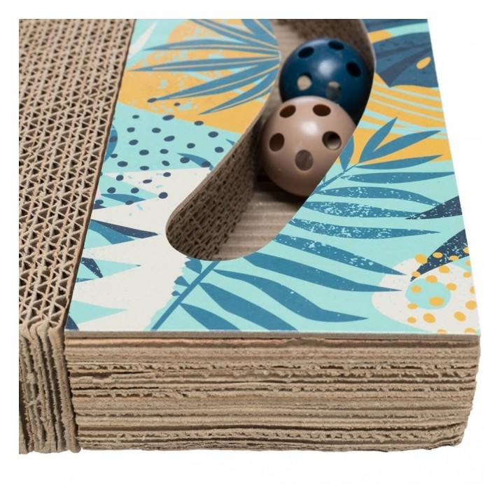 Trixie Kratzpappe bunt - 38 × 30 cm