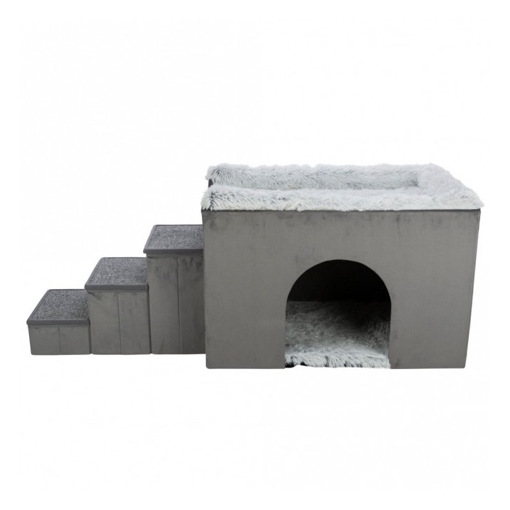 Trixie Höhle Harvey mit Treppe - 154 × 60 × 60 cm