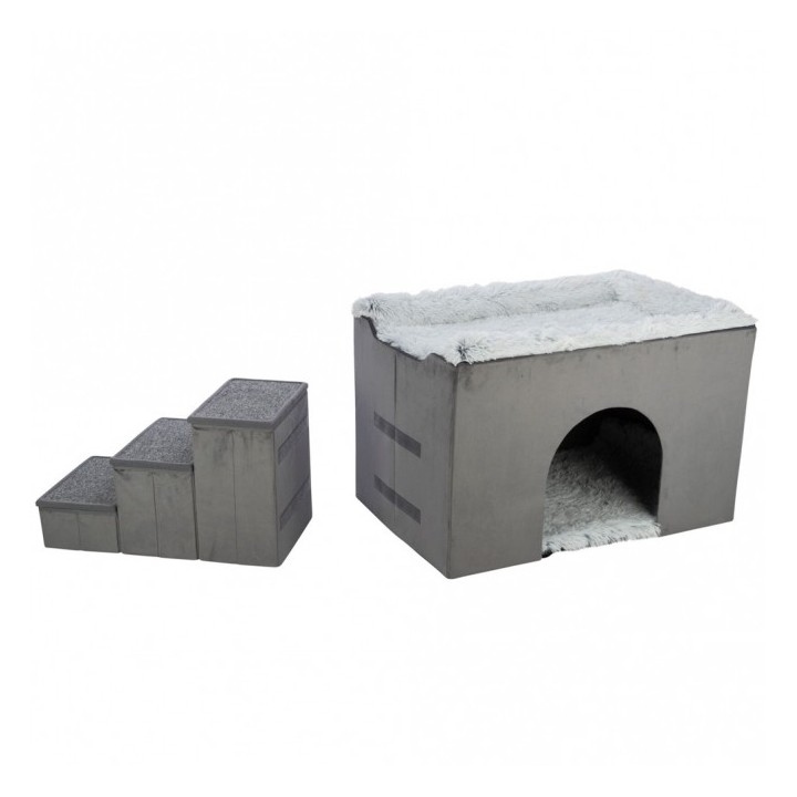 Trixie Höhle Harvey mit Treppe - 154 × 60 × 60 cm