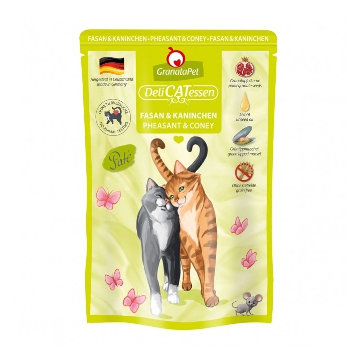 GranataPet Delicatessen Pouch Fasan & Kaninchen 85 g