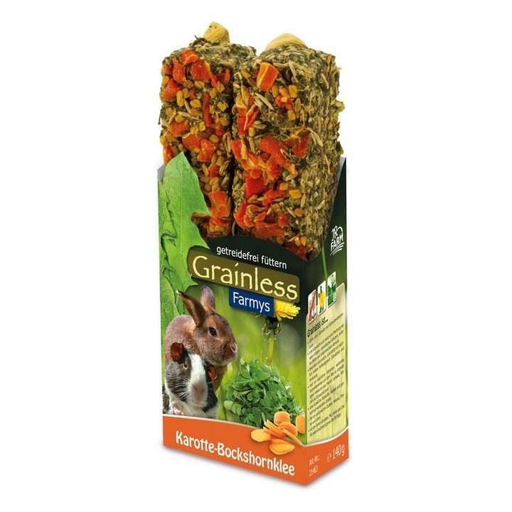 JR Farm Grainless Farmys Karotte-Bockshorn 2er