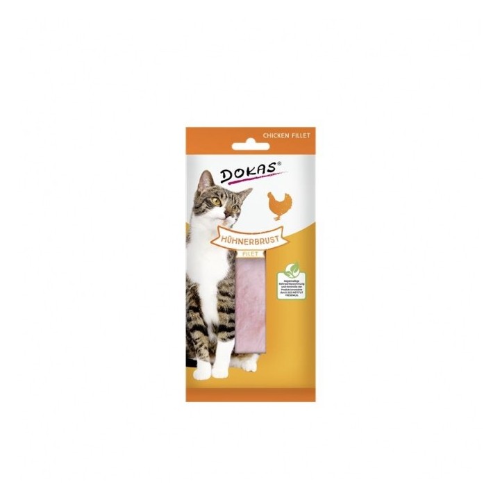 Dokas Cat Snack Filet Hühnerbrust 22g