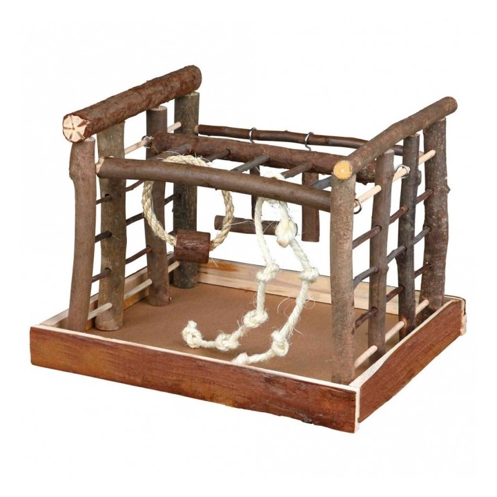 Trixie Vogelspielplatz aus Naturholz