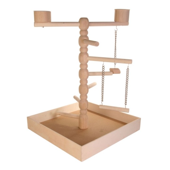 Trixie Spielplatz für Papageien - 41 x 55 x 41 cm