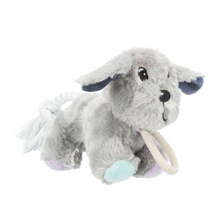 Trixie Junior Plüschhund mit Tau