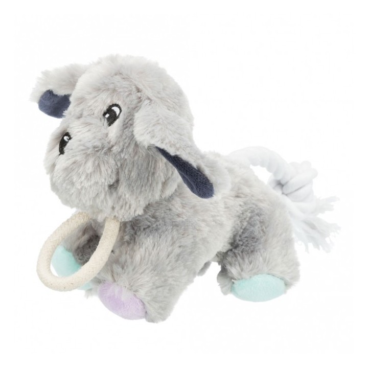 Trixie Junior Plüschhund mit Tau