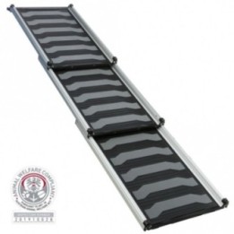 Trixie 3-fach Teleskop-Rampe Aluminium/TPR