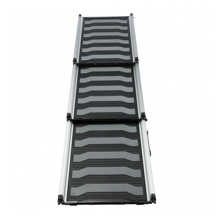 Trixie 3-fach Teleskop-Rampe Aluminium/TPR
