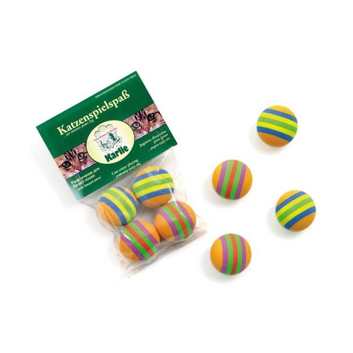 Karlie Rainbow Softbälle - 4 Stück