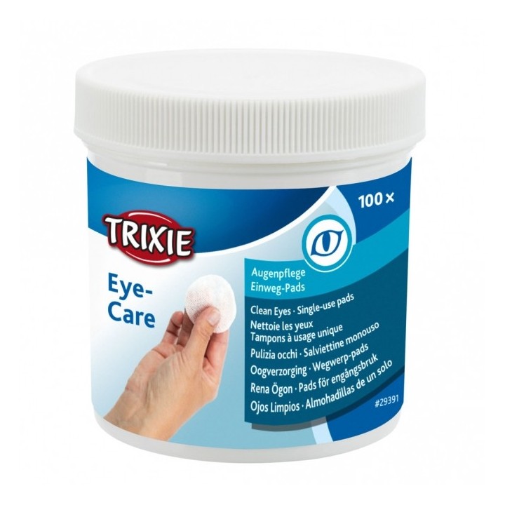 Trixie Augenpflege Einweg-Pads - 100 Stück