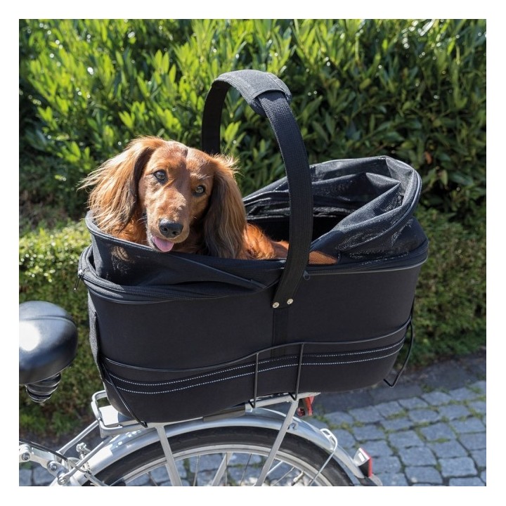 Trixie Hundefahrradkorb Long für breite Gepäckträger